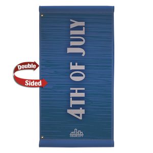 24" x 48" Vinyl Boulevard Banner Stand