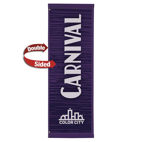 24" x 72" Vinyl Boulevard Banner Stand