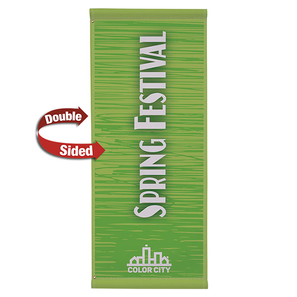 30" x 72" Vinyl Boulevard Banner Stand