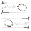 30" Premium Banner Bracket System With Spring Arm For Double Street Banners