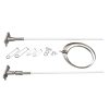 30" Premium Banner Bracket System With Spring Arm For Street Banners