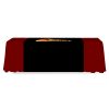 4' Budget Runner Full Color Dye Sub Table Runner Full Back