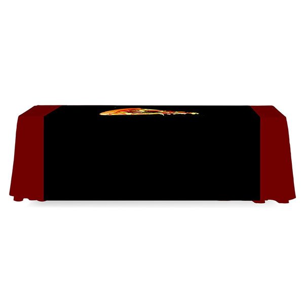 5' Budget Runner Full Color Dye Sub Table Runner Full Back