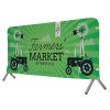 8' Full Color Fabric Barricade Covers Crowd Control Displays