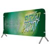 8' Full Color Vinyl Barricade Covers Crowd Control Displays