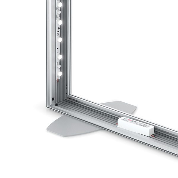 Charisma SEG Light Boxes Single Sided Frame And LED Strip Lights