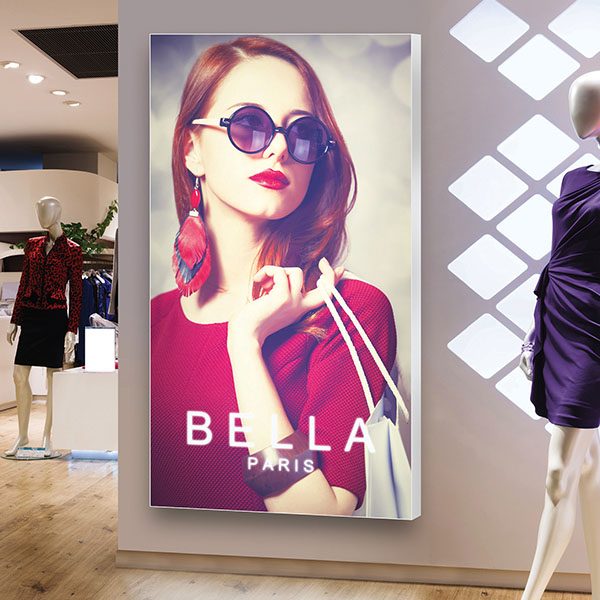 Charisma SEG Light Boxes Wall Mount Single Sided Graphics