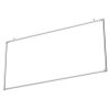 Flat Fabric Pillowcase Panels Hanging Displays Horizontal Orientation