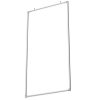 Flat Fabric Pillowcase Panels Hanging Displays Vertical Orientation
