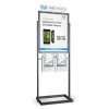LF3 Information Center Literature And Sign Holders (2) Catalog holders And Header