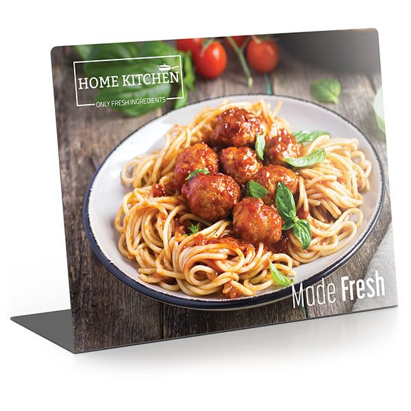 Magnetic Countertop Sign Backs 17" Mini Table Tops Magnetic Graphics