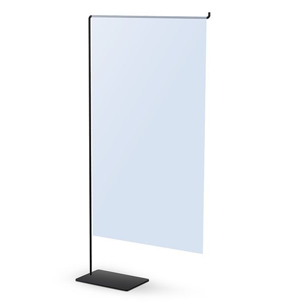 Mini Wire CounterTop Banner Stands Mini Table Top Displays 25" Height