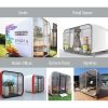 OiOXl Portable Exhibit Rooms Fully Brandable Features