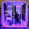 OiOXl Portable Exhibit Rooms Fully Brandable Gaming Event Room Front View