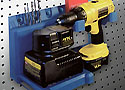 Power Drill Storage and Recharging Station Merchandiser Displays