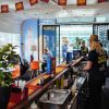 XPO Custom Exhibit Room Outdoor Display Fully Branded Customized For Portable Bar Interior View