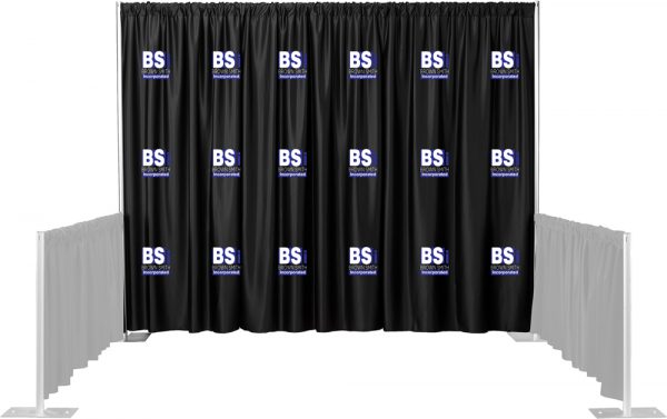 2 Color Set Multi-Print Backdrop Drape