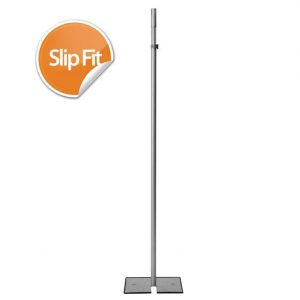 8-14′ Tele-Uprights With Locking Clamp & Button