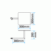 Truss Lectern Laptop Shelf - 200 Series