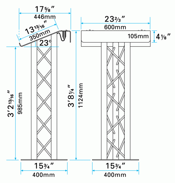Truss Lectern - 200 Series Premier