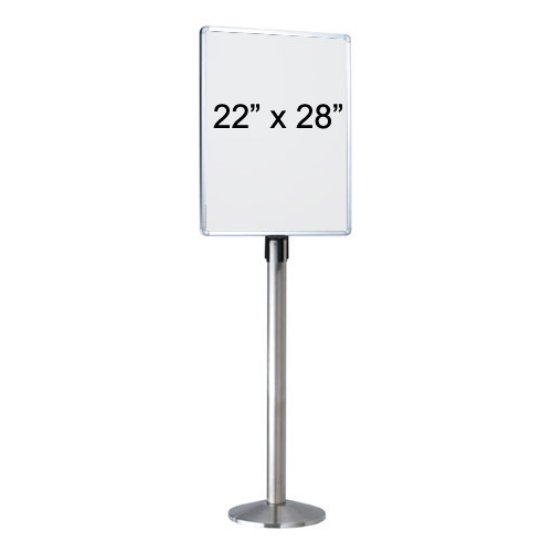 22" x 28" Vertical Fixed Sign Frames for 13' Posts