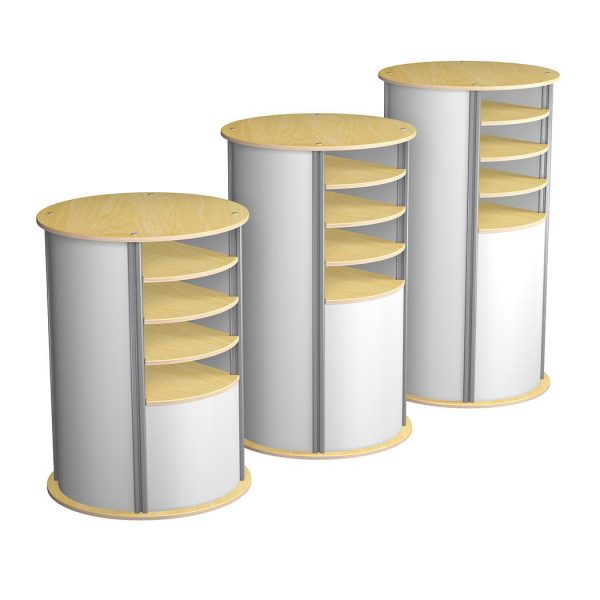 Twist 5-Up Large Circle Pedestal