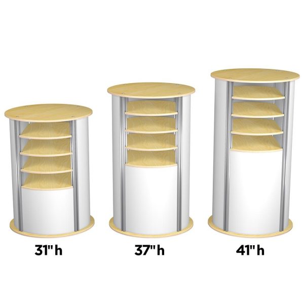 Twist 5-Up Large Circle Pedestal