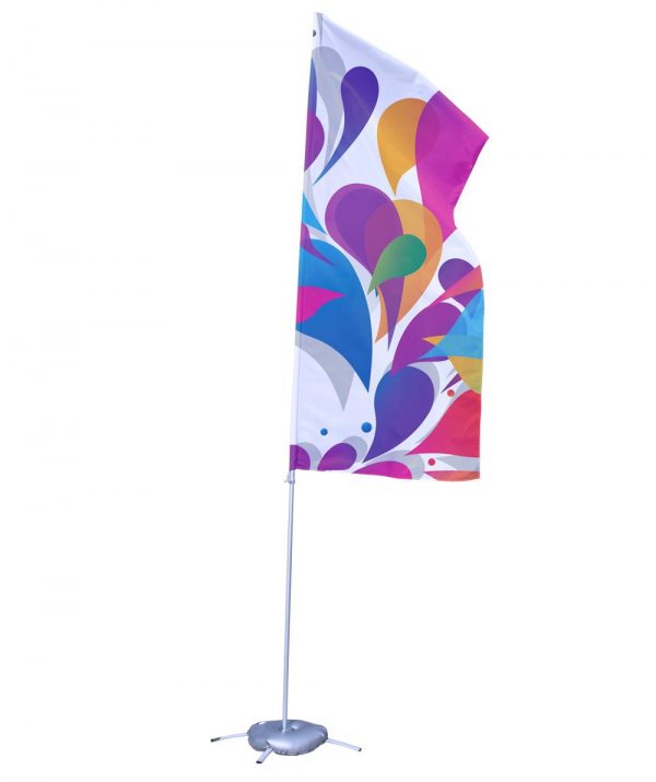 Portable Flag Pole - No Arm - Graphic Only