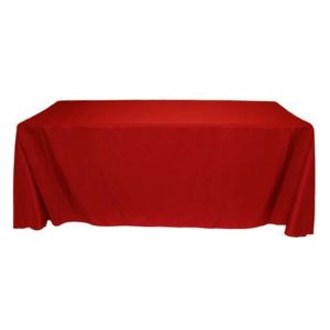 Blank Poly Poplin Standard Table Throws