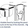10FT Custom Energy X Backlit Bubble Curved Kit
