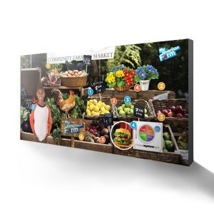 AFBFA 15FT Backwall Farmers' Market