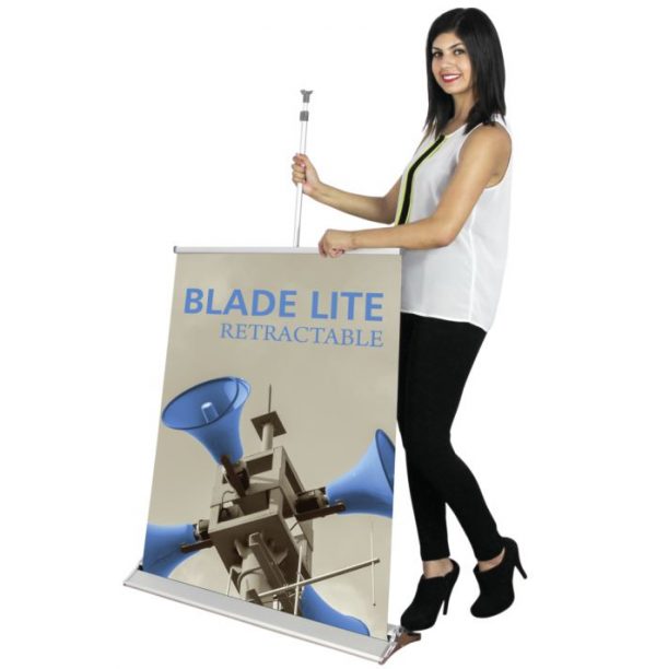 Blade Lite 800 Retractable Banner Stand - Hardware Only