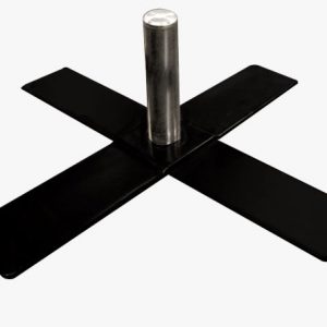 Cross Base with 2" x 6" Pin