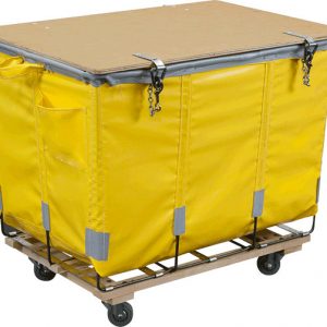 Drape Hamper w/ Hinged Lid