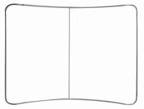 EZ Tube 10 FT Curved Tension Fabric Display