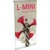 L-Mini Spring Back Banner Stand - Hardware Only