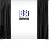 2 Color Maxi-Print Backdrop Drapes Set