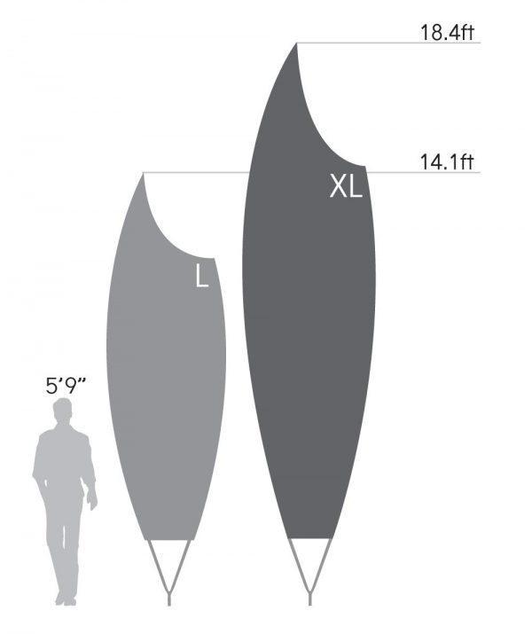 Bowflag® Premium Scoop - Hardware Only