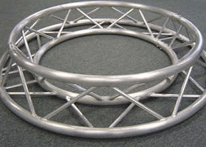 F33 Circular Triangular Truss Ring - C2-180 (6.56 ft Diameter)