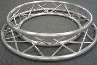 F33 Circular Triangular Truss Ring - C2-180 (6.56 ft Diameter)