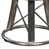 World Truss Curved Leg Bar Stool