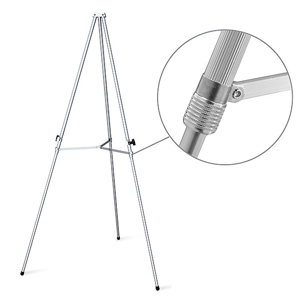 Aluminum Flip Chart And Display Easel Presentation Tools Clutch Close Up