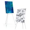 Aluminum Flip Chart And Display Easel Presentation Tools Lightweight Aluminum Alloy Construction
