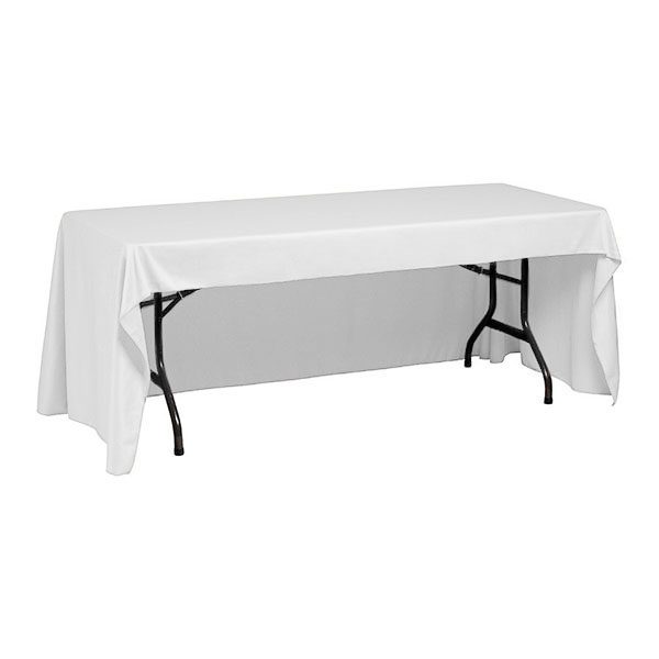 Wyndham Economy Full Printed Table Throw Cover (Open Back)