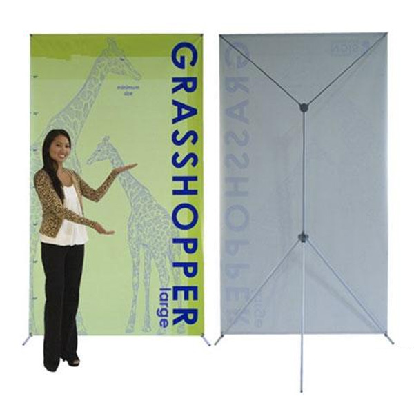 Grasshopper X-Style Banner Stand - Large