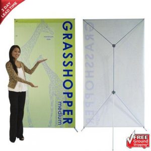 Grasshopper X-Banner Stand - Medium