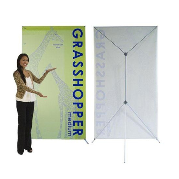 Grasshopper X-Banner Stand - Medium