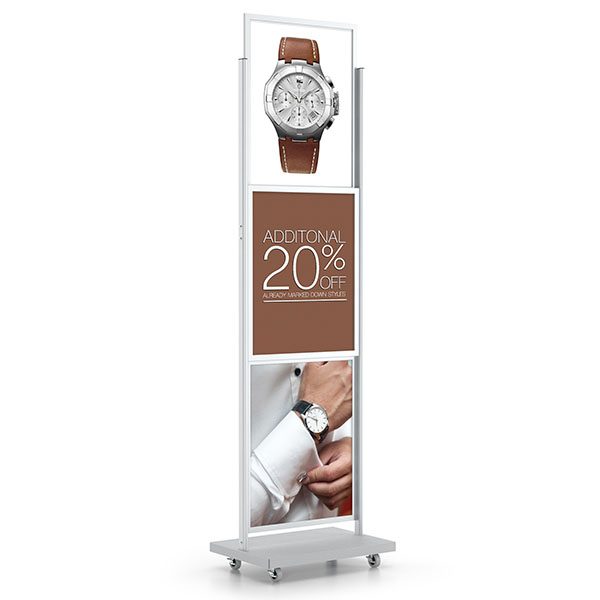 Hercules Roll Around Sign Holders