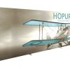 HopUp 30ft Straight Full Height Tension Fabric Display - Graphic Only