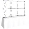HopUp 8ft Tabletop Tension Fabric Display - Hardware Only